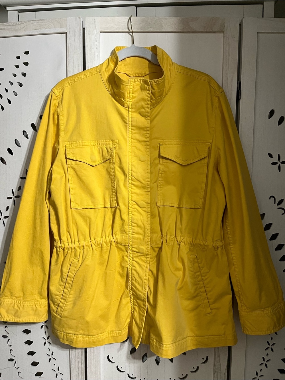 Style & Co Yellow Women's Drawstring Waist Jacket